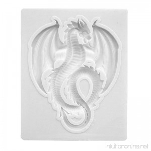 Joinor Cute Flying Dragon Silicone Fondant Mold Candy Chocolate Mold - B0746H8NW5